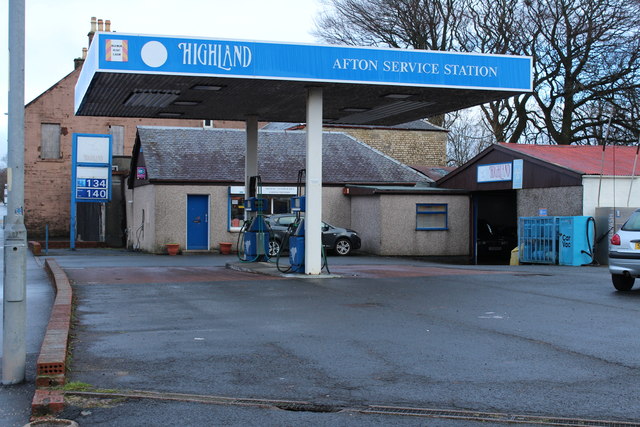 Afton Service Station, New Cumnock