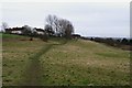 Footpath across field near Eastfield Estate