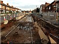 Trackbed laying in Fletcher Road