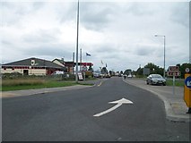 N3524 : The R420 town-wards from its junction with the N52 by Eric Jones