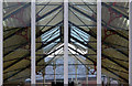 SJ8990 : Stockport Market Hall - the roof by Alan Murray-Rust