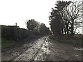 TM2638 : Footpath & Track to Hill Cottage by Geographer