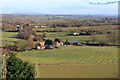 The new Great Woodend farm orchards from Linton Hill