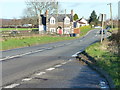 The A48 looking towards Ashwell Lodge