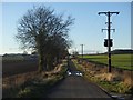 Lane west of Norwood level crossing