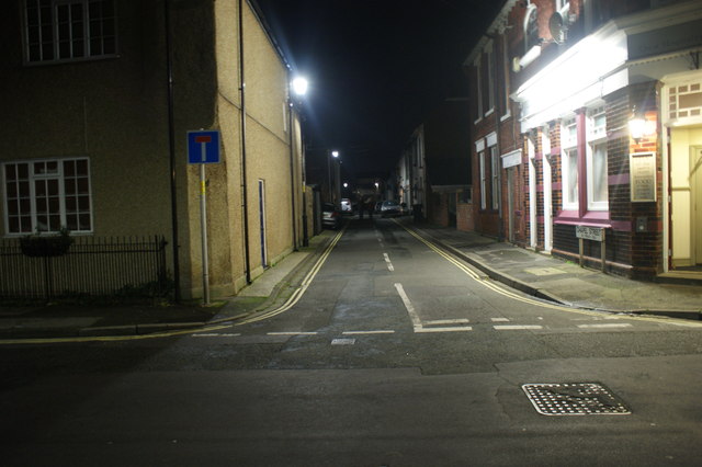 Chapel Street at night