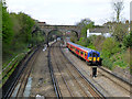 Waterloo to Wokingham Junction line east of Putney