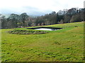 The reservoir of the former Scar Mill, Greetland