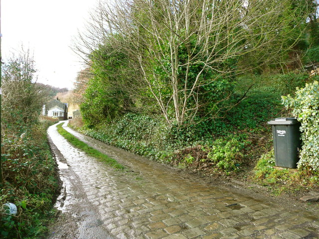 Driveway to the former Scar Bottom Mills