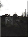 TM2637 : Gate to the path across the railway by Geographer