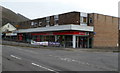 SS7592 : Spar and post office, Baglan by Jaggery