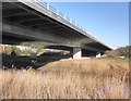 M5 motorway crosses the River Parrett