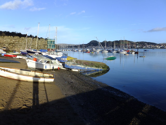 Conwy harbour mid January 2014