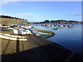 SH7877 : Conwy harbour mid January 2014 by Richard Hoare