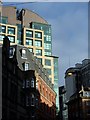 Some city centre buildings in Manchester