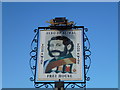TL2696 : The Hero of Aliwal - Pub sign in Whittlesey by Richard Humphrey