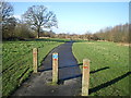 Shared path in the park in Marston Green