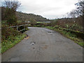 A bridge over the river Yeo at Orleigh Mills