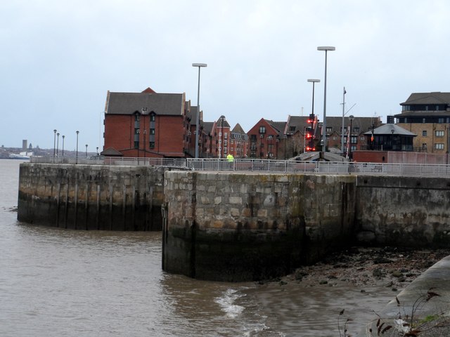 Entrance to Brunswick Dock
