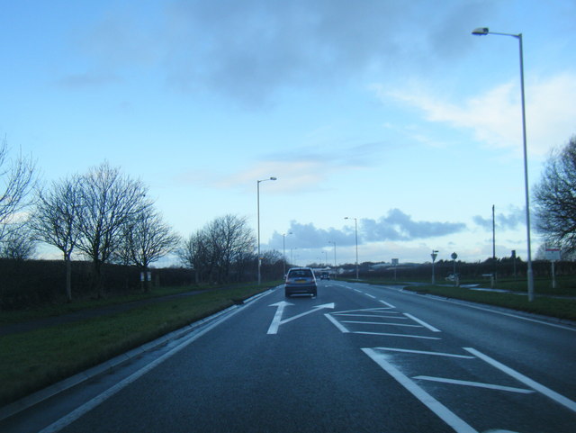 A584 at Lodge Lane junction © Colin Pyle cc-by-sa/2.0 :: Geograph ...