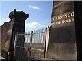 Old entrance to Clarence Graving Dock