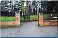 Entrance to King George V Park, Lawnswood Road, Wordsley, Stourbridge