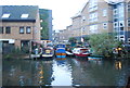 Small basin by the Grand Union Canal