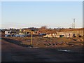 New houses under construction, Forfar