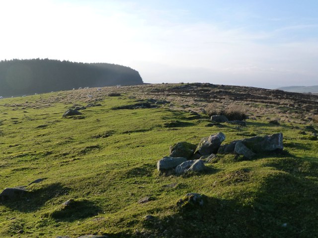 The cairn on Copper Law