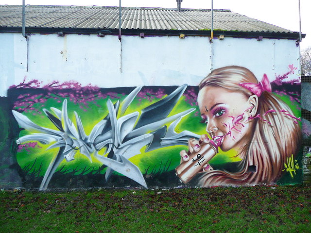 Graffiti art, Greetland