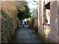 Footpath from Lower Court to Broadgate