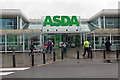 Entrance to Asda, Caerphilly