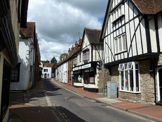 Aylesford High Street © Robin Webster cc-by-sa/2.0 :: Geograph Britain ...