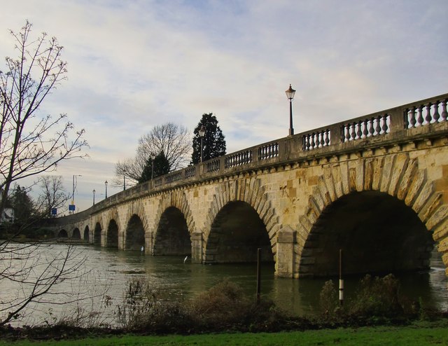 Maidenhead Bridge, January 2014 © Stefan Czapski cc-by-sa/2.0 ...