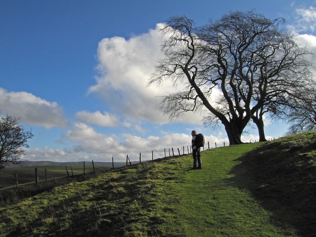 Walker on The Shropshire Way