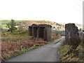 Remains of a former bridge from the Universal Colliery