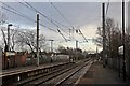 Looking east, Newton-Le-Willows railway station