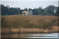 Biscathorpe House across the lake