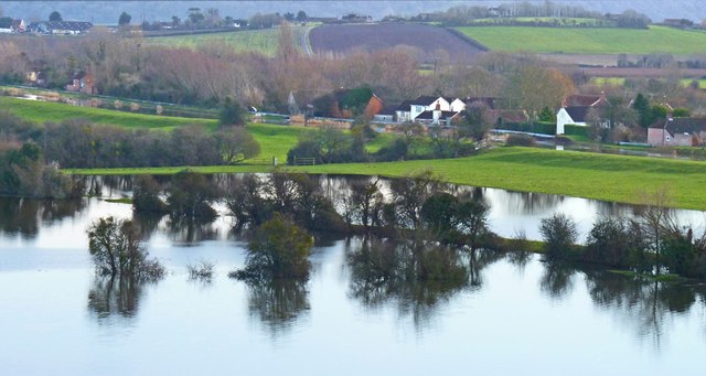 View of Burrowbridge, Somerset
