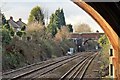 Old Lane road bridge, Rainhill railway station