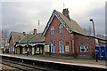 Booking office, Hough Green railway station