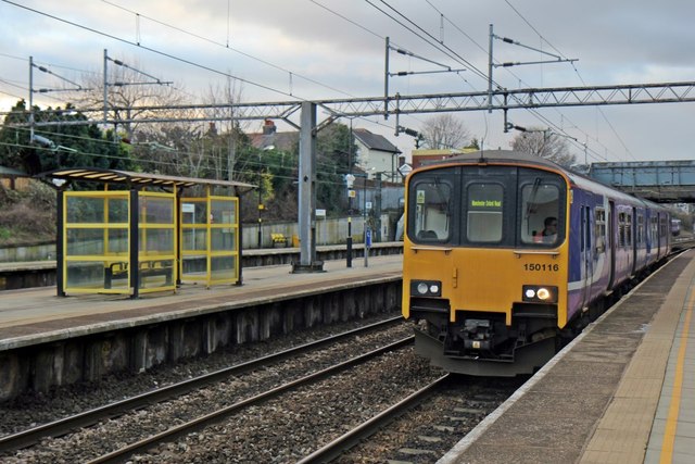 Northern Rail Class 150, 150116, West Allerton railway station