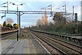 SJ3986 : Island platform, West Allerton railway station by El Pollock