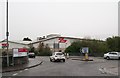 The entrance to Tesco Banbridge from Rathfriland Road