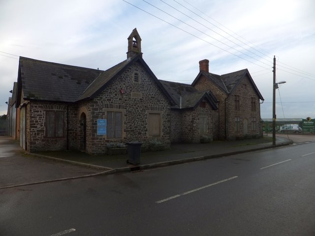 Former school, now workshops, Witheridge