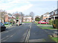 Oakwood Rise - looking towards Oakwood Grange