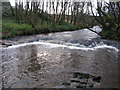 Small waterfall on the Calder Water