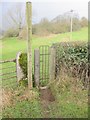 Footpath originating below Newhouse Farm