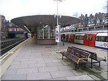 TQ2584 : West Hampstead Underground station by Marathon