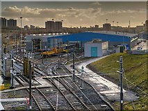 SD8500 : Metrolink Depot, Queens Road by David Dixon